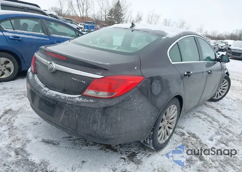2011 Buick Regal Cxl Russelsheim из США, поврежденный, VIN W04GT5GC5B1032002